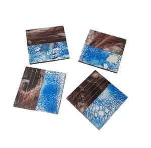 Haute qualité classique résine Joint bois caboteur éducatif enfants dessin livre sous-verres pour la maison Bar tasse décor enfants maison Bar - Product Image 5