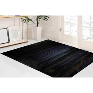 Tapis Paysage Forestier : Tapis Antidérapant Imprimé en 3D, Tapis Fin Non Tissé - Product Image 1