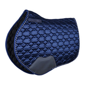Almohadilla de sillín de salto de caballo ecuestre de terciopelo personalizada al por mayor servicio OEM con forro de polialgodón - Product Image 4