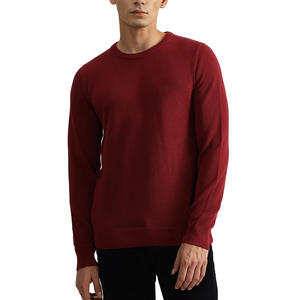 Premium hommes pull pull haute qualité 100% coton O cou conception chaud hiver mode grande taille Anti-rétrécissement Standard d'exportation - Product Image 1