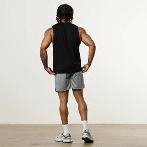 Camiseta sin Mangas Personalizada al por Mayor para Hombre, Camiseta Deportiva para Gimnasio, Culturismo, Fitness, Chaleco Deportivo para Hombre - Product Image 4