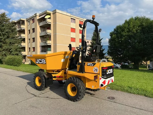 Chargeuse sur pneus diesel JCB 3T-2ST 3, 4, 5 tonnes, chargeuse sur chenilles, mini-dumper avec godet, haute efficacité - Product Image 3