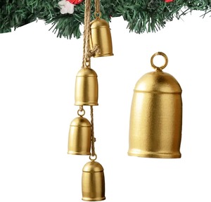 Campana colgante de Metal para árbol de Navidad, campana de estilo Vintage para decoración de vacaciones y decoración de fiesta en casa - Product Image 6