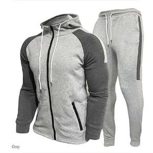 Conjunto Deportivo Ligero y Transpirable para Invierno, Chaqueta y Pantalón con Capucha y Cordón Ajustable, Estilo Casual y Deportivo para Hombre y Mujer - Product Image 1