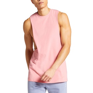 Men's Casual Workout Tank Top Quick Dry V-Neck Muscle <b>Stringer</b> Customizable Hood Black Polyester <b>Stringer</b> Tank Blank Style Print - Product Image 5