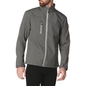 Chaqueta Softshell personalizada de alta calidad para hombre, cortavientos táctico de lona cálida con logotipo OEM para senderismo al aire libre, impermeable, temporada de invierno - Product Image 1