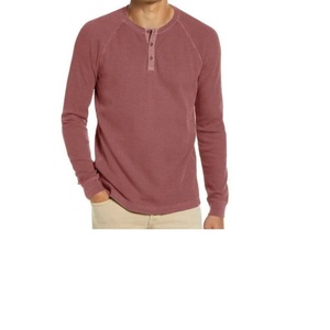 Precio al por mayor, alta calidad, cómoda Camiseta de manga larga con cuello de lujo 100%, proveedor de camisetas de proveedor de BD - Product Image 2