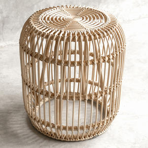 Table d'appoint en rotin fabriquée au Vietnam Matériaux écologiques Meubles de maison Décoration intérieure Vente en gros - Product Image 3