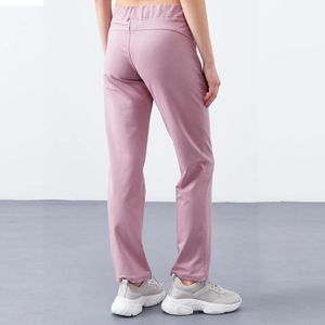 Pantalones de Yoga de Forro Polar Grueso, Nuevos Pantalones Deportivos Holgados de Pierna Recta para Otoño-Invierno, Pantalones Deportivos Cálidos con Cordón Ajustable, Joggers - Product Image 5