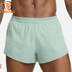2025 tendance en gros de haute qualité hommes Gym maille Shorts avec Logo personnalisé conception coton Shorts noir décontracté plaine quantité - Product Image 1