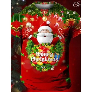 Camisetas navideñas informales a precio razonable Camiseta navideña Recién llegados Camiseta navideña más vendida para hombre - Product Image 1