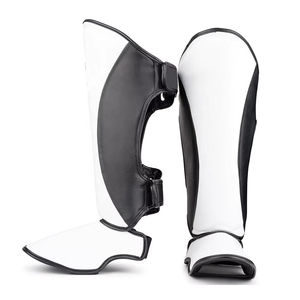 Protège-tibias unisexe de qualité supérieure, élastique, professionnel, pour Muay Thai, boxe, soutien du pied, du genou et de la cheville, protège-jambes, chauffe-jambes, protège-tibias - Product Image 1