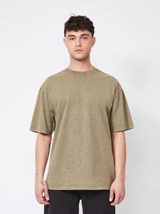 T-shirts délavés à l'acide de haute qualité de créateur personnalisé Vente de gros T-shirts délavés à l'acide vintage vierges pour hommes - Product Image 3