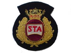 Badges brodés à la main en fil de bullion, OEM, badges brodés de bonne qualité - Product Image 4