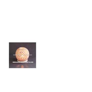 Bougeoir en pierre de savon antique décoratif fait à la main avec un beau décor de chambre à la maison bougeoir en pierre Jali Design - Product Image 1