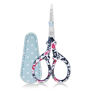 Fancy Embroidery Scissors With Sharp German Stainless Steel Fine Pointed Blades Sewing Embroidery Scissors