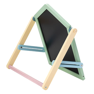 Tablero de escritura de dos lados, tablero de tiza, <span class=keywords><strong>pizarra</strong></span> de seguridad <span class=keywords><strong>para</strong></span> bebés pequeños - Product Image 2