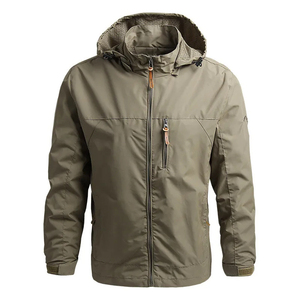 Veste coupe-vent imperméable à séchage rapide écologique pour homme, vêtements de sport d'hiver en toile, taille plus, vêtements d'extérieur - Product Image 4