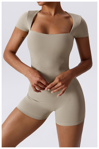Combinaison sexy sans manches pour femmes - Contrôle du ventre, Lycra sans couture, vêtements de sport, streetwear, combinaison de chat - Product Image 5