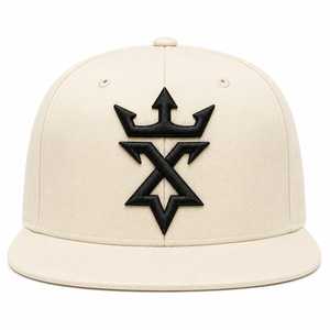 Casquette Snapback à 5 panneaux personnalisée avec visière plate et broderie 3D en relief – Casquette Snapback à visière plate 5 panneaux de haute qualité, broderie personnalisée - Product Image 1