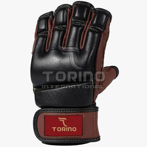 Guantes de MMA para Adultos, Recién Llegados, de Cuero de Primera Calidad, con Absorción de Humedad, Cierre de Velcro, Unisex, para Entrenamiento de Boxeo - Product Image 4