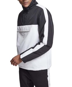 Veste coupe-vent de sport d'été pour homme, décontractée, col montant, fermeture éclair quart, respirante, tendance printemps, coupe-vent - Product Image 2