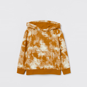 Sudadera con Capucha para Niñas, Perfecta para Invierno, Diseño Tie-Dye, Precio al por Mayor, Mangas Largas, Capucha Ajustable con Bolsillos - Product Image 5