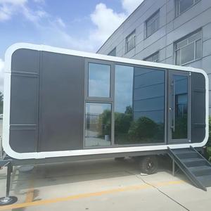 Cabine mobile préfabriquée modulaire 20/40 pieds, 2 étages, 1/2 chambre avec salle de bain, pour maison, bureau, extérieur, type Apple - Product Image 6