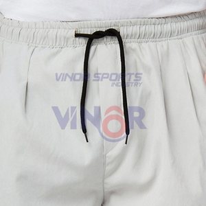 Short de survêtement d'extérieur d'été imprimé avec logo personnalisé unisexe vente en gros nouveau style décontracté pour hommes et femmes en polyester et coton à motif solide - Product Image 6
