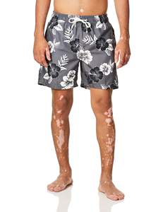 Shorts de survêtement décontractés pour hommes en coton épais de qualité supérieure OEM, délavage acide, design personnalisé, impression en relief, broderie chenille, sublimation, couleur unie - Product Image 6