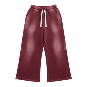Pantalones Deportivos de Mezclilla Deslavada al Ácido para Hombre, Talla Grande, para Invierno y Otoño, Ideales para Gimnasio y Fitness - Product Image 2