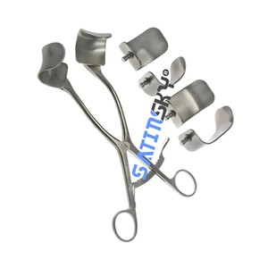 Retractor Pediátrico Gelpi Satinsky de 3.5 Pulgadas, Instrumento Ortopédico para Cirugía de Columna Vertebral, Acero Inoxidable de Grado Alemán, Instrumento Quirúrgico ENT para Hospital - Product Image 6