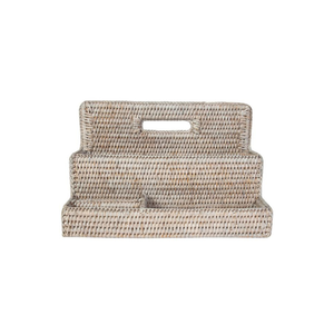 ตะกร้าหวาย2ชั้นเป็นมิตรกับสิ่งแวดล้อมทำด้วยมือจากเวียดนาม - Product Image 5