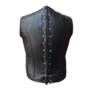 Chaleco de Seguridad Ecuestre para Montar a Caballo, Chaqueta Protectora de Cuero Transpirable de Alta Calidad para Invierno para Hombre - Product Image 3