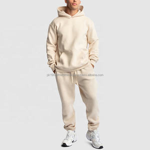 Ensemble de survêtement pour homme avec sweat à capuche à double fermeture éclair personnalisé 350 g/m², pantalon de survêtement en strass Freece, 2 pièces, mode streetwear pour homme, taille plus - Product Image 6