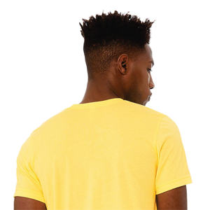 Camiseta informal de algodón para hombre, camiseta gráfica lisa, Polo ajustado, ropa deportiva para gimnasio, transpirable, elegante, moda de verano 2025 - Product Image 6