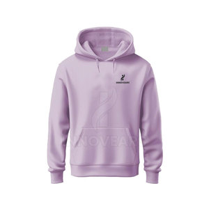 High Quality Streetwear Regular Fit Wholesale <b>Men's</b> Custom <b>Pullover</b> Hoodies Solid Winter Cotton Customized Fleece Breathable - Product Image 1