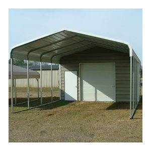 מכירה חמה מגרש רכב עם מסגרת פלדה מהונדסת מראש עיצוב טוב סככת רכב בסגנון גג אנכי עם צדדים סגורים או פתוחים בברזיל - Product Image 6