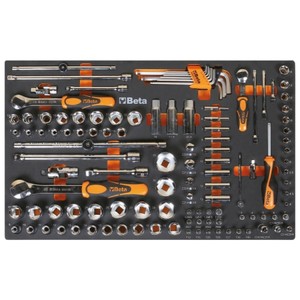 Beta RSC24 Carro de 8 cajones + 411 herramientas industriales antivuelco + Taladro - Product Image 3