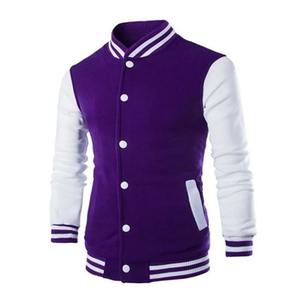 Chaqueta de Béisbol Varsity de Mezclilla Vintage con Estampado por Descarga y Logotipo Personalizado al por Mayor, Estilo Deportivo Holgado para Hombre, Servicio OEM - Product Image 5