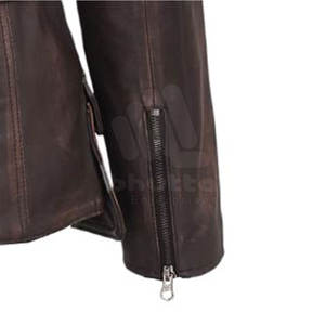 Veste en cuir pour femme, résistante au vent, respirante, écologique, de haute qualité, personnalisable, meilleur design, ventes chaudes - Product Image 6