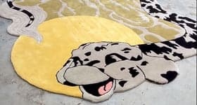 พรมขนสัตว์ทอมือลายสัตว์สั่งทำพิเศษ ดีไซน์หรูหราคุณภาพสูง ลายขอบงู การ์ตูนเสือดาว สำหรับห้องเด็กเล่นทันสมัย 1 ชิ้น - Product Image 3