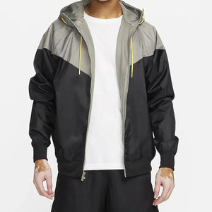 Veste coupe-vent camouflage pour homme, vêtement d'extérieur respirant en maille à capuche, logo personnalisé OEM, automne, blanc, imperméable, personnalisé - Product Image 6