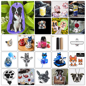 Ambientador en spray para coche con forma de rosa y espina, al por mayor, en botella, con estuche moldeado en forma de palmera, con diseño brillante, en forma de perfume, personalizado, en forma de corazón de chocolate - Product Image 5