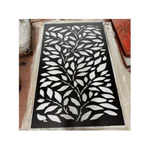 Aangepaste <span class=keywords><strong>Laser</strong></span> Gesneden Aluminium Tuinpoort Outdoor Metalen Hek Panelen - Product Image 4