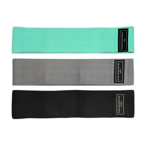 Juego de Bandas de Resistencia de Látex Portátiles con Logotipo Personalizado y Bolsas para Entrenamiento de Cadera y Sentadillas - Product Image 1