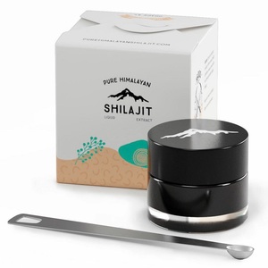 Résine Shilajit de l'Himalaya de super qualité avec 40% - 50% résine Shilajit de qualité alimentaire à l'acide fulvique pour booster d'énergie - Product Image 1