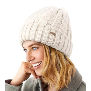 Bonnet d'hiver en laine 100% unisexe de haute qualité, imperméable, style tendance, conçu pour l'extérieur, épais, tricoté avec bord - Product Image 6