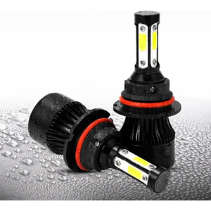 ไฟหน้ารถยนต์ LED ความสว่างสูง 4 ด้าน 9007 สีขาวนวล - คละสี - Product Image 6