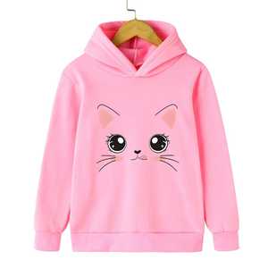 Sweat-shirt à manches longues 100% coton avec capuche brodée personnalisée OEM - Product Image 4